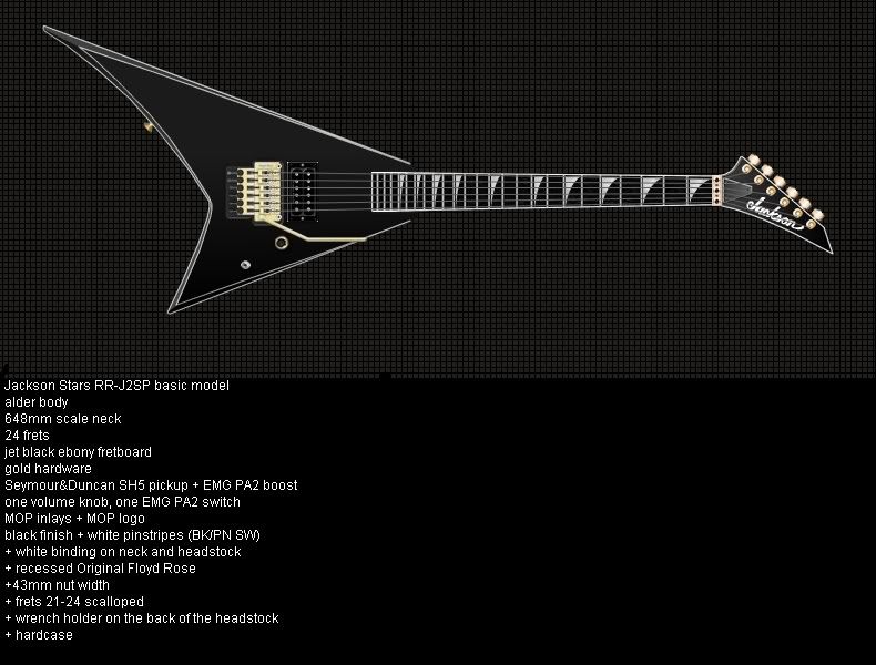 My new Jackson Stars Custom Shop RR - JCFonline.com